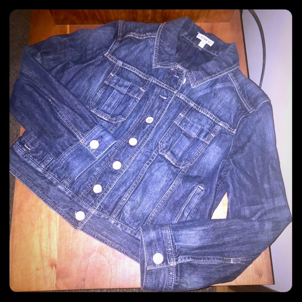 ✨LIKE NEW✨EXPRESS✨denim jacket MEDIUM